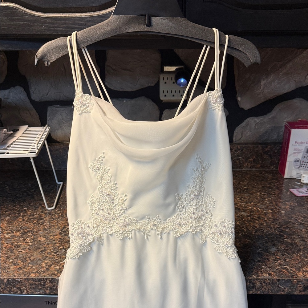 St Tropez Wedding Dress Ivory Embellished Dress